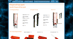 Desktop Screenshot of hungarocellvago.com