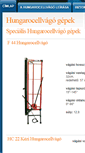 Mobile Screenshot of hungarocellvago.com