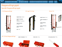 Tablet Screenshot of hungarocellvago.com
